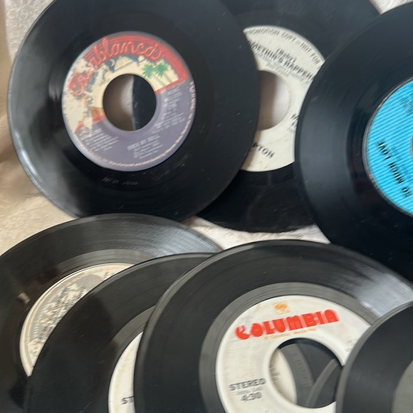 Old 45 7” vinyl records a total of 19 records - Picture 2 of 8